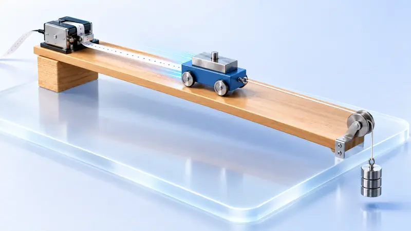 Thí nghiệm khảo sát mối liên hệ giữa gia tốc, lực và khối lượng (Định luật II Newton)